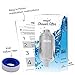 Shower Filter by H2O Natural - High Output Chlorine Removing Showerhead Filtration System and Water Purifier - 3-Stage Replaceable Cartridge with KDF 55, Calcium Sulfite and Activated Carbon - Chrome