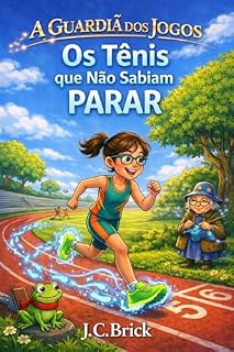 Livro Os Tênis que Não Sabiam Parar: Livro infantil de corrida, magia e fantasia leve para crianças (A Guardiã dos Jogos — Série infantil de aventura, magia e esportes para crianças 2)