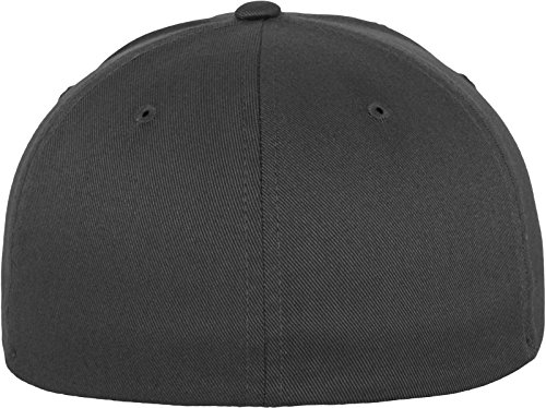 Yupoong Flexfit Wooly 6-Panel Cap, Dark Grey, L/Xl