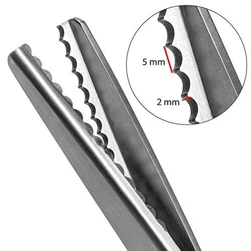 G Ganen Fabric Decorative Edge Pinking Shears Scissors Large Scallop Cut 5 mm 1/5 Inch - Thumbnail 2
