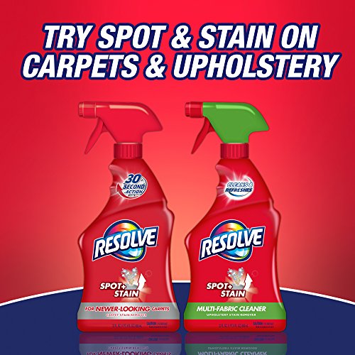 Resolve Pet Carpet Cleaner Powder, 18 oz Bottle, for Dirt Stain & Odor