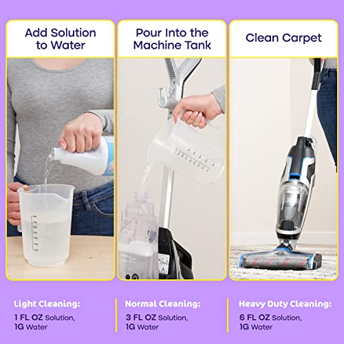 Carpet Miracle Carpet Cleaner Solution Shampoo for Machine Use, Deep