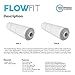 EXPRESS WATER Reverse Osmosis Flow Restrictor with Quick Connect Fitting 800 ML for 100+ GPD Membrane