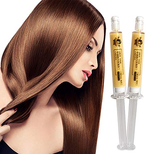 Hair Care Mask,Hair Essence,Hair Care Essence Water Light Needle,Replenishing Hair Helps Reduce Hair Dryness,Split Ends, Knotting,and Difficulty Combing, Making Hair Look Shiny and Smooth（2x10ml）