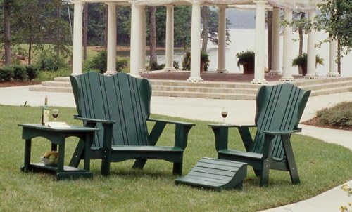 Uwharrie Chair 3051-041 Plantation Outdoor Settee Rustic Red