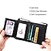 Pabin Mens Wallet Slim RFID Blocking Bifold Wallet for Men Trifold Leather Credit Card Holder (Classic Black)