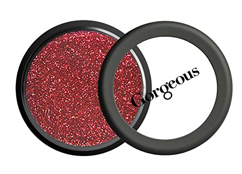 Gorgeous Cosmetics Colour Flash Eye Glitter, High Shine, Reflective Glitter Eye Makeup, Shade Ruby - Thumbnail 6