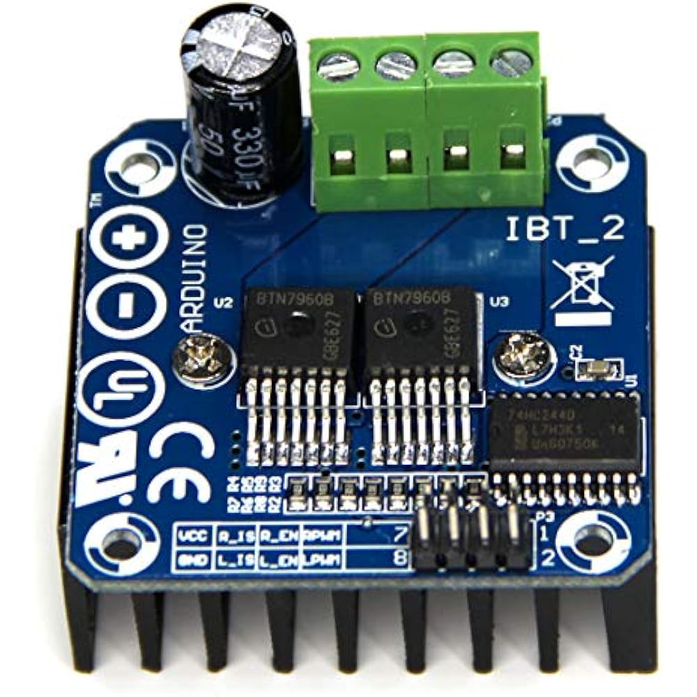 BTS7960 43A High Power Motor Driver Module/Smart Car Arduino Current