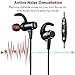 Aumet Bluetooth Wireless Magnetic Earbuds, Bass Stereo Noise Cancelling Headphones with Built-in Mic