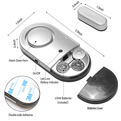 1 Toeeson+Wireless+Magnetically+Triggered+Security