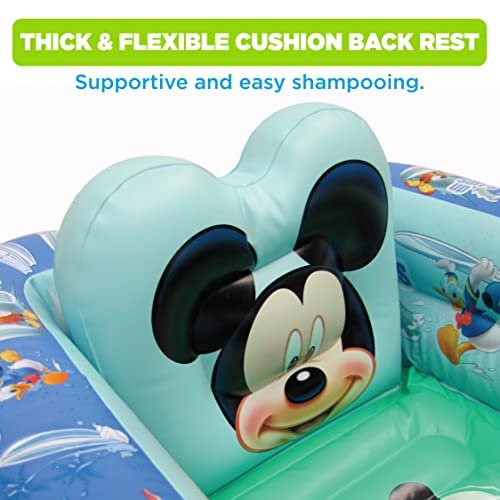 Disney Mickey Mouse AirFilled Cushion Bath Tub FreeStanding, Blow