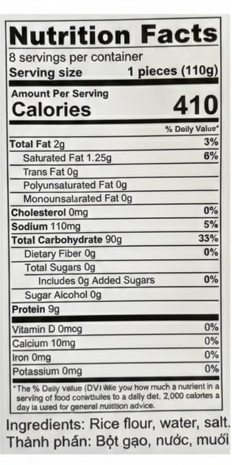 Three Ladies Vietnamese Rice Vermicelli Sticks - Authentic 2lb Bag for Pho, Spring Rolls & Noodles