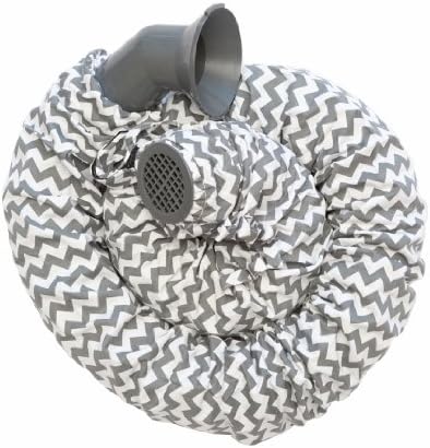 Noggle Extend Your Air Conditioning or Heat To Your Kids Instantly, Glacial Grey