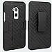 OEM Holster HTC One Max 6600 Case 3-in-1 Combo Includes Protective Case and Belt Clip Holster with Integrated Viewing Stand (Black)