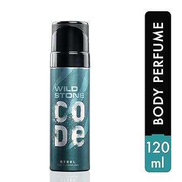 Wild Stone Body Perfume, Code Steel, 120ml