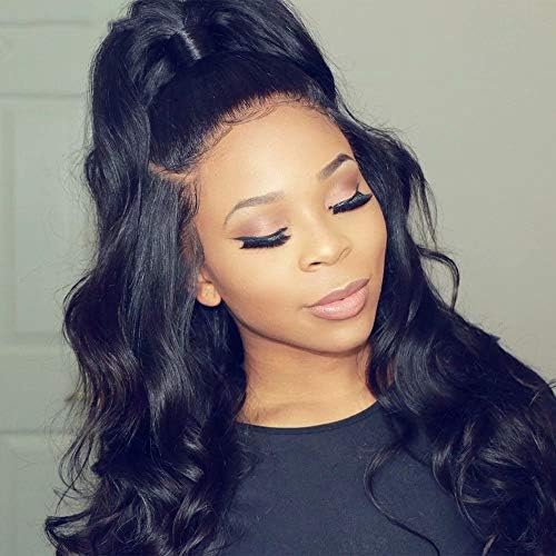 Life Diaries NO TANGLE Top Grade Silk Top Full Lace Wig 150% Density Pre Plucked Body Wave Natural Color Brazilian Virgin Human Hair Wigs for All Skin Women 14 Inch