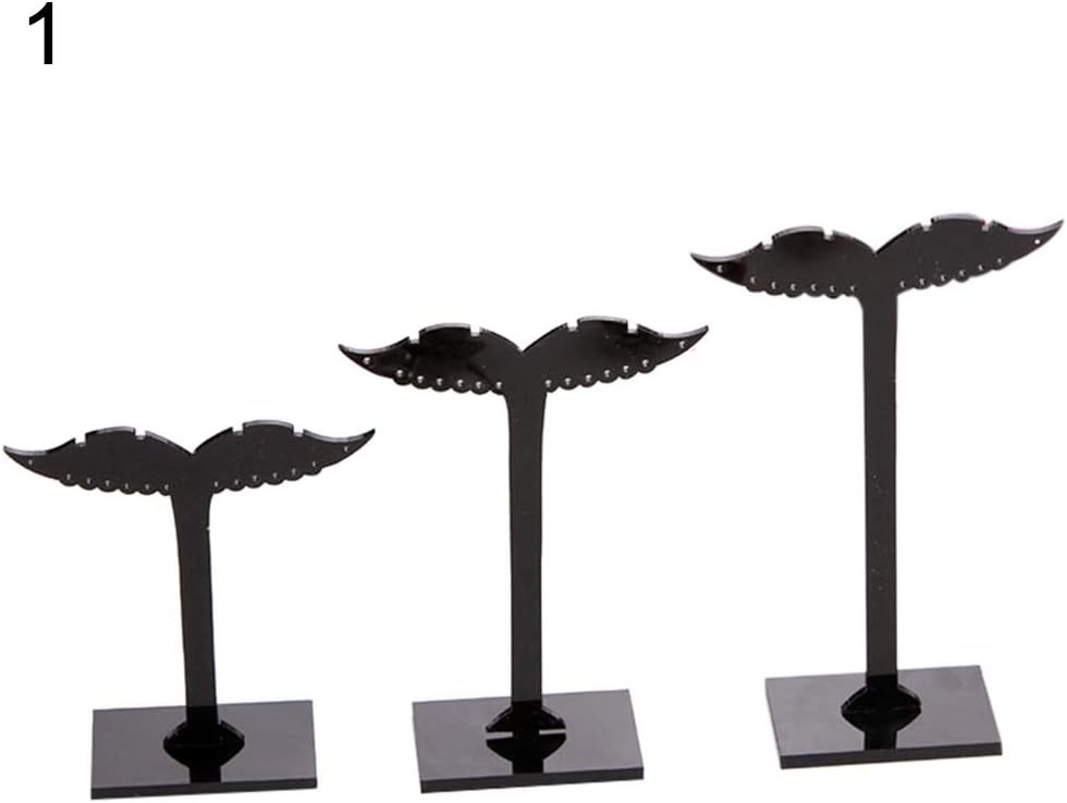 856store Exquisite 3Pcs Crotch Earring Ear Studs Jewelry Rack Display Stand Storage Hanger Holder