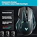 RAPOO Optical Gaming Mouse, Wired and Wireless Modes, Rechargeable, RGB Backlight, Ergonomic Design, 5 Adjustable DPI, 11 Programmable Buttons for Windows, Desktop, Laptop, PC- Blackthumb 3