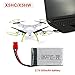 Syma X5HC X5HW RC Quadcopter Drone Spare Part 2PCS 3.7V 500mAh original battery and charger