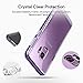 Caseology Skyfall for Galaxy S9 Case (2018) - Clear Back & Slim Fit - Metallic Purple