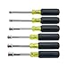 Klein Tools 635-6 6-Piece Heavy-Duty Nut Driver Set