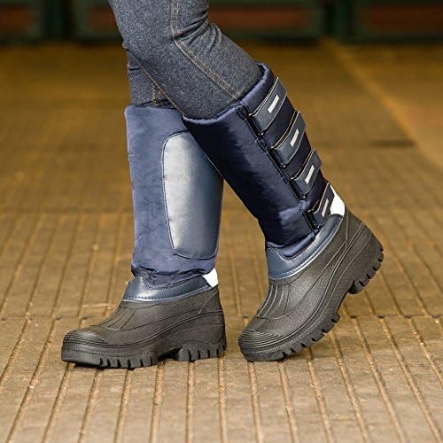 Ladies Mens Country Horse Riding Well Yard Stable Fleece Lined Long Mucker Boots