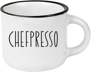 Espressotasse vintage| Mini Keramik Becher zum verschenken | Chefpresso