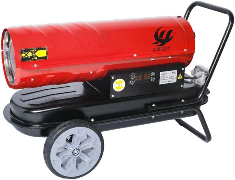XUEER Industrial fuel heater,Greenhouse farm heater,Temperature adjustable,Overheating protection,20KW High-power hot air blower,for agriculture,workshop,Factory building,Storeroom