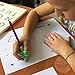 BrightAutism 3 Pack Training Pencil Holder - Posture Correction Tool - Writing Aid Grip - Ergonomic Silicone Finger Grip -Training pencil grip for Handwriting - Specialized for children with Autism, A