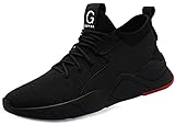 Safety Shoes, Work Boots Ultra Lightweight Composite Toe Cap Steel Toe Safety Hiker Shoes Black Spring and Summer,47