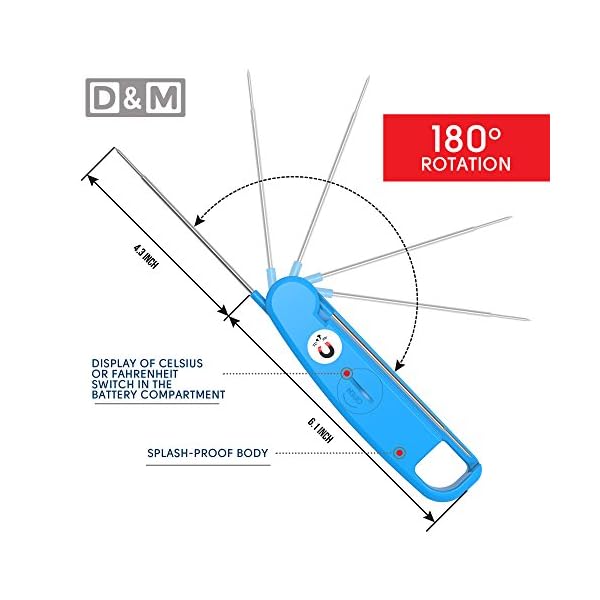 DM-Digital-Meat-Thermometer–Instant-Read-Foldable-Ideal-as-Internal-Meat-Thermometer-Grill-Thermometer-Cooking-or-Kitchen-Thermometer–Food-safe-Sturdy-Steel-Meat-Thermometer-Probe