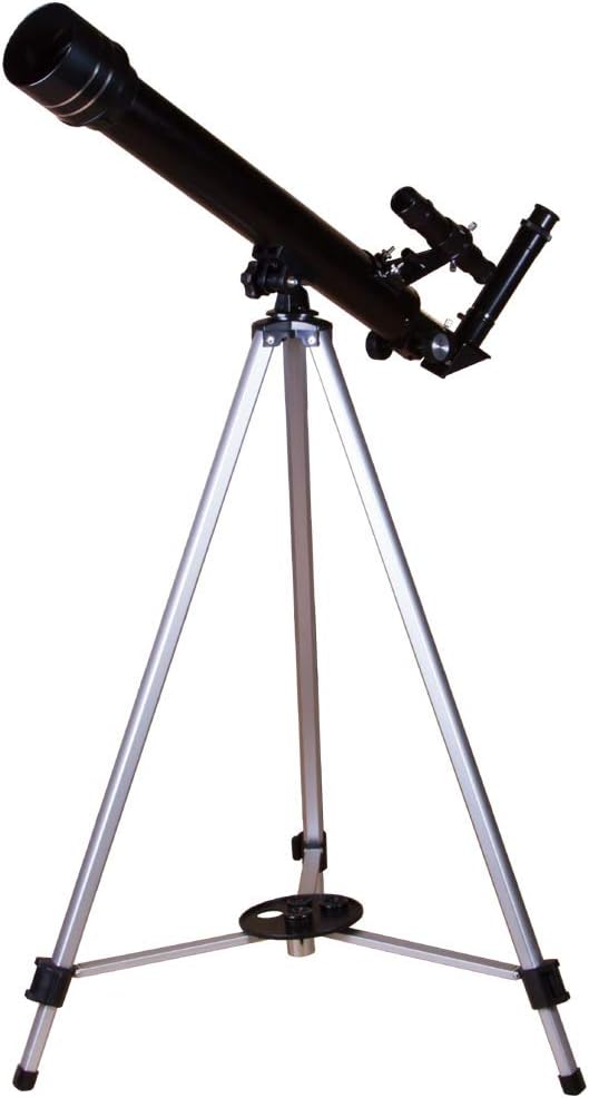 LevenhukSkyline Base 50T Refractor Telescope Initiation Observe Earth Objects, Moon and Planets in The Solar System