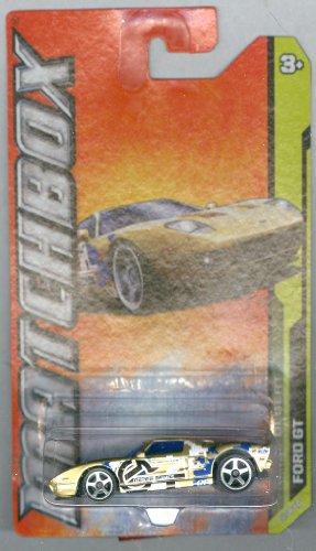 Matchbox 2012-44 MBX Desert FORD GT Gold 1:64 Scale