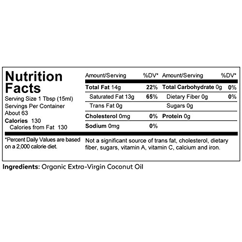 VIVA LABS ORGANIC EXTRA VIRGIN COCONUT OIL, 32 OUNCE