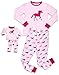 Leveret Girls Matching Doll & Kid Horse 2 Piece Pajama 100% Cotton (2-10 Years)