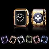 Apple Watch Case Series 2 (2016 Edtion),iDream365(TM) Apple Watch Series 2 38mm Case-6 Color Combination Pack Protective TPU Case for Apple Watch 38mm (2016) Only+Microfiber Cloth