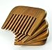 Outop Short, Wide Tooth Sandal Wood Comb