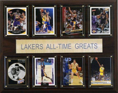 NBA Los Angeles Lakers All-Time Greats Plaque