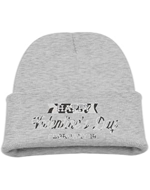 Happy Valentine's Day Milk Infant Warm Hat Cute Cotton Cap Beanies