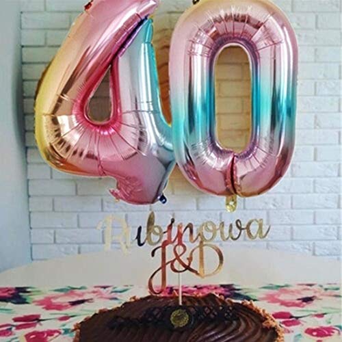 40th-Birthday-Decorations-Gradient-Happy-Birthday-Balloons-Banner-Pink-Blue-Latex-Balloons-Star-Balloons-Rainbow-Birthday-Party-Supplies-40th