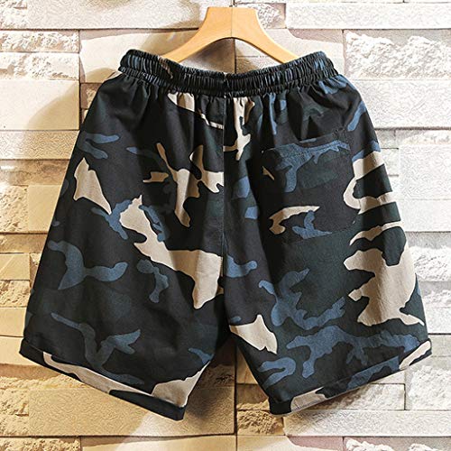 Allywit-Pants Men's Sports Breathable Casual Fitness Shorts Camouflage Running Mountaineering Training Shorts Light - Thumbnail 2
