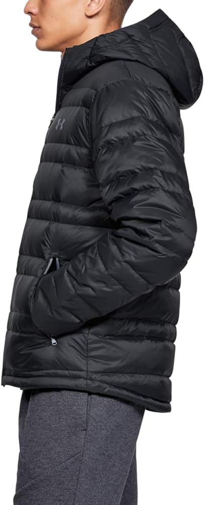Under Armour mens Armour Down Hooded Jacket: Clothing
