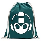 Mega Man MegaMan Head Fun sport Gymbag shopping