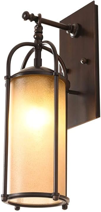 Wandleuchte - Retro Schmiedeeisen Außenwandleuchte Spiegelleuchte