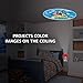 Projectables Mouse Clubhouse Plug-in LED Night, Light Sensor, Disney Characters Mickey, Goofy, Donald Image on Ceiling, Wall, or Floor, Red/Blue, 11743, Mutli
