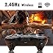GooBang Doo G600 Vibration-Feedback Wireless USB Rechargeable 2.4Ghz Gamepad Controller Joystick Support PC(Windows Vista/7/8/8.1/10) and PS3 and Android (4.0 above)