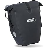 B&uuml;chel Pannier Rack Bag 26L Volume I Large Capacity Bike Bag 100% Waterproof, Bicycle Panniers Rear Rack Bag for Grocery Touring Cycling I Big Rear Bag, Bike Saddle Bag, Commuter Long Cycling Trip