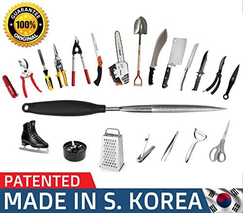 Best Dad Father Gift Magic Knife &amp; Tools Sharpener is a Small Pocket Diamond Sharpening Rod Make Kitchen &amp; Professional Chef Blades Razor Sharp Used For Butterfly Army Swiss Folding Utility Knives