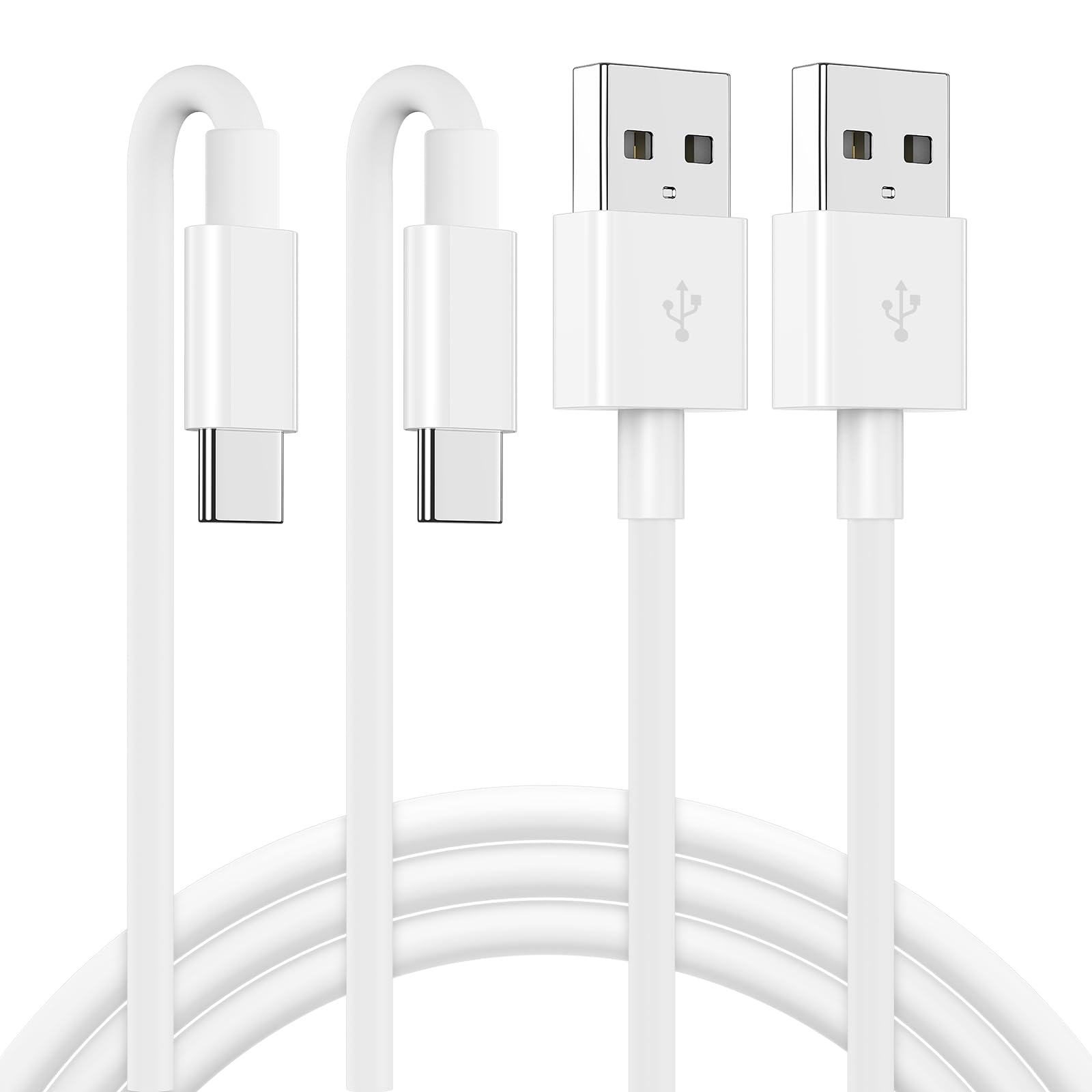 Photo 1 of Car Carplay Cable for Apple iPhone 16 Pro Max/16 Plus/15 Pro/15, 2Pack 3ft USB A to USB C Carplay Charger Cable Cord for iPad Pro 12.9/11 inch/iPad Air 5th/ipad Mini 6th Gen iPad Type C Charging Cable