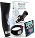 WIMI Sports & Fitness 1 Tennis Elbow Brace for Tendonitis & 1 Elbow Compression Sleeve (1-Count) - Eases Tennis Elbow - Golfers Elbow & Arm Pain + Provides Relief & Support for Sore Muscles & Tendons
